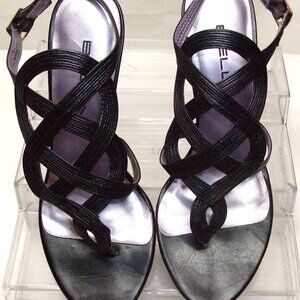 Bellini Babylon 170 Black Thong Sandal Size 6M